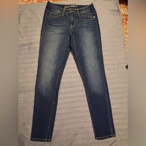 Universal Thread Women's Dark Blue Skinny Jeans